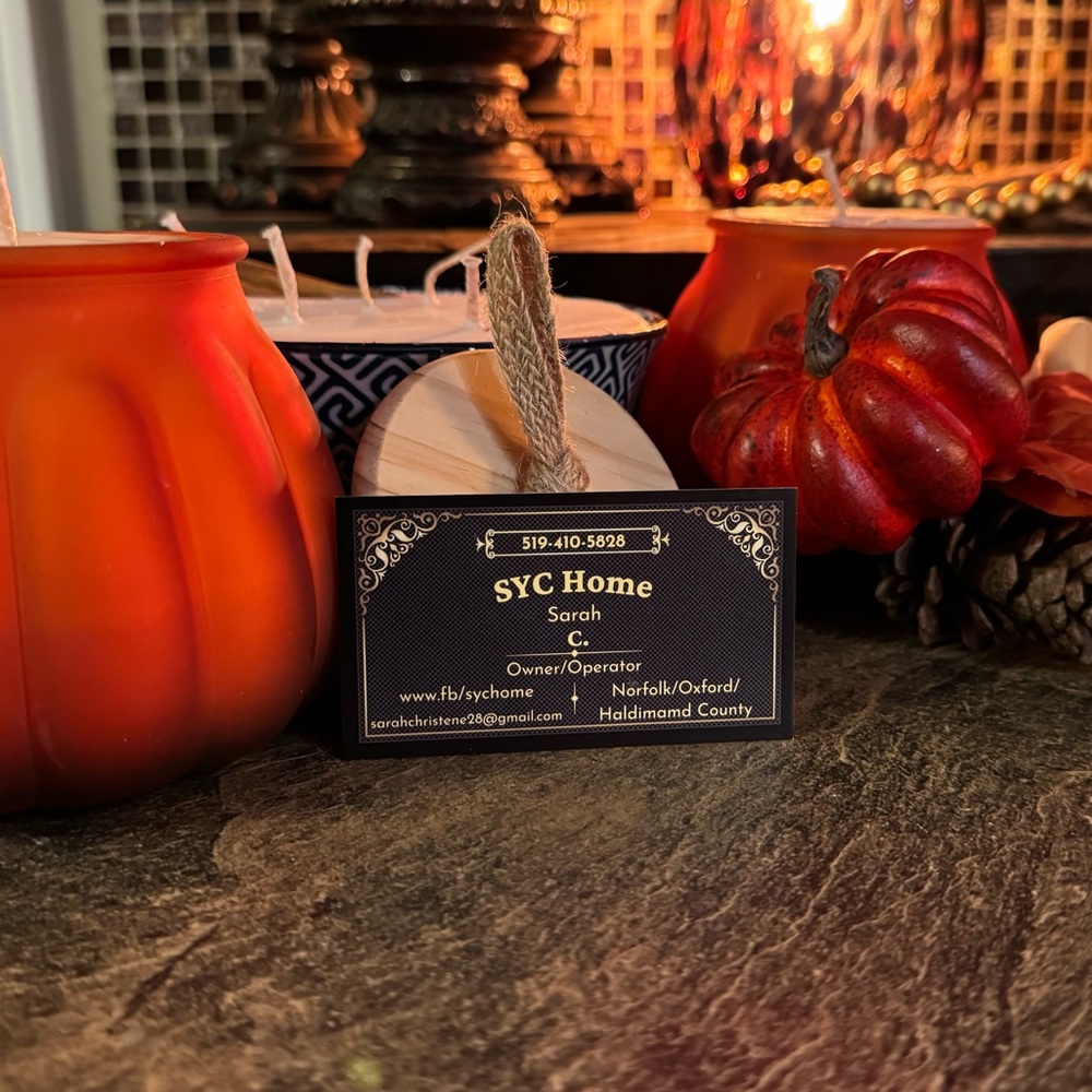 Pumpkin candles for sale!!!